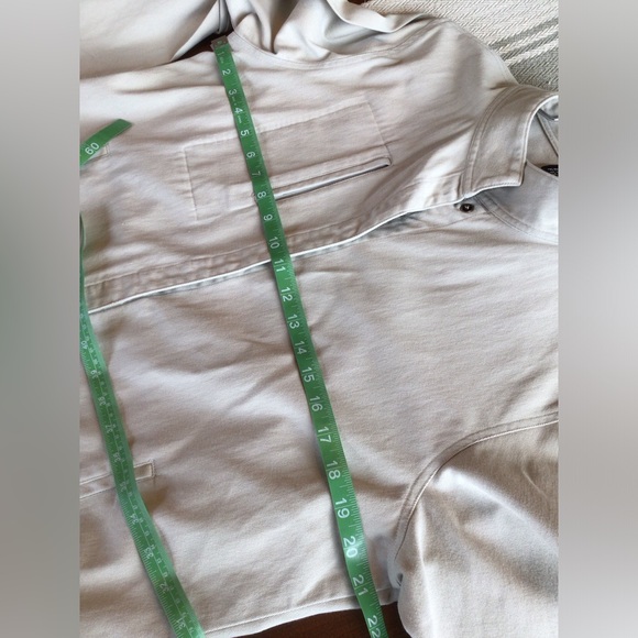 Classic Lg Eileen Fisher canvas neutral jacket - Picture 7 of 8